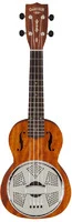 GRETSCH G9112 RESO UKE W/GB Укулеле-резонатор, с чехлом, цвет натуральный
