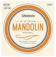 D'ADDARIO EJM74 MANDOLIN MONEL MEDIUM струны для мандолины, 11-40