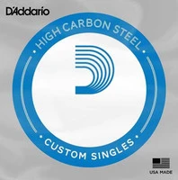 D'ADDARIO PL024 SINGLE PLAIN STEEL 024 одиночная струна для электрогитары