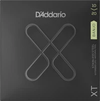 D'ADDARIO XTJ1020 SET BANJO XT SS MED/LIGHT струны с покрытием XT для банджо, среднее/легкое натяжение