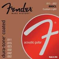 FENDER Dura-Tone 880CL 80/20 Coated 11-52 Комплект струн
