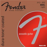 FENDER Dura-Tone 880L 80/20 Coated 12-52 Комплект струн
