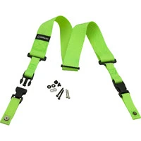 DIMARZIO 2 INCH NYLON CLIPLOCK STRAP NEON GREEN DD2200NGN гитарный ремень, цвет зелёный неон