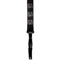 DIMARZIO STEVE VAI ITALIAN LEATHER CLIPLOCK STRAP 2 INCH BLACK DD2420SV кожаный ремень для электрогитары