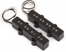 FENDER Pure Vintage '74 Jazz Bass Pickup Set, Black (2) Комплект звукоснимателей для бас-гитары