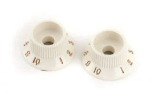 FENDER Stratocaster S-1 Switch Knobs Parchment (2) набор ручек для системы S-1, цвет белый (2 шт., без кнопки)