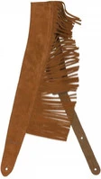FENDER SUEDE FRINGE STRAP – BROWN гитарный ремень, замша