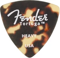 FENDER TORTUGA PICKS 346 HVY 6 PK медиатор, жесткий