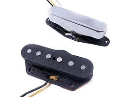 FENDER Twisted Tele Pickups, Black/Chrome (2) Комплект звукоснимателей для бас-гитары