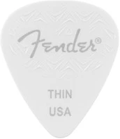 FENDER WAVELENGTH 351 THIN 6 PK WHITE медиатор, мягкий