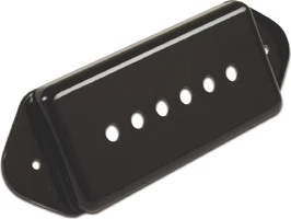 GIBSON P-90 / P-100 PICKUP COVER, DOG EAR BLACK крышка для звукоснимателя P-90/P-100, цвет черный