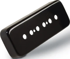 GIBSON P-90 / P-100 PICKUP COVER, SOAPBAR BLACK крышка для звукоснимателя P-90/P-100, цвет черный
