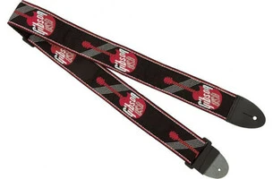 Ремень GIBSON ASGG-600 2' WOVEN STRAP W/ GIBSON LOGO-RED