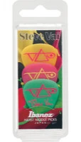 Ibanez B1000SVGPY Flat Pick (3pcs/set) Steve Vai Model комплект медиаторов, 3 шт.