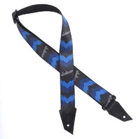 JACKSON STRAP JACKSON DBL V BLK/BLU ремень синий