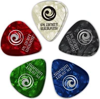 PLANET WAVES 1CAP4-10 Assorted Pearl Celluloid Medium медиатор, средний