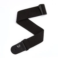 PLANET WAVES 50CT00 50MM COTTON STRAP BLK текстильный ремень для гитары, черный