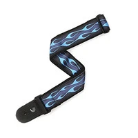 PLANET WAVES 50MM Hotrod Flame, Blue ремень тканый с рисунком голубой огонь, deluxe