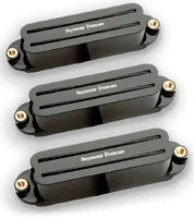 Seymour Duncan Hot Rails Strat - Set комплект - 2xSHR-1n + SHR-1b, набор звукоснимателей хамбакер