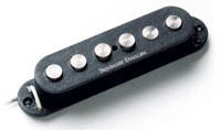 Seymour Duncan Quarter Pound Staggered Strat - Neck / Mid / Bridge, Black звукосниматель сингл для 6-струнной электрогитары