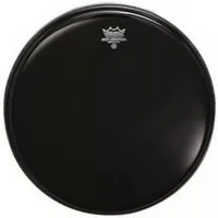 REMO BA-0808-ES- AMBASSADOR®, BLACK SUEDE™, 8' Diameter однослойный матовый пластик