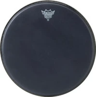 REMO BA-0810-ES- AMBASSADOR®, BLACK SUEDE™, 10' Diameter однослойный матовый пластик
