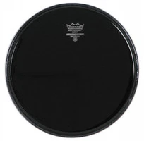 REMO BA-0812-ES- AMBASSADOR®, BLACK SUEDE™, 12' Diameter однослойный матовый пластик