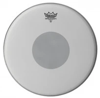 REMO BE-0112-10- CONTROLLED SOUND®, EMPEROR®, Coated, 12' Diameter, BLACK DOT™ On Bottom двухслойный матовый пластик с черным це