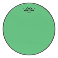 REMO BE-0312-CT-GN Emperor® Colortone™ Green Drumhead, 12' цветной двухслойный прозрачный пластик, зеленый