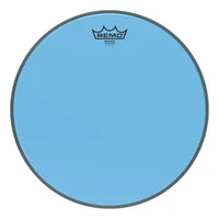 REMO BE-0314-CT-BU Emperor® Colortone™ Blue Drumhead, 14' цветной двухслойный прозрачный пластик, голубой