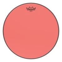 REMO BE-0315-CT-RD Emperor® Colortone™ Red Drumhead, 15' цветной двухслойный прозрачный пластик, красный