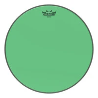 REMO BE-0316-CT-GN Emperor® Colortone™ Green Drumhead, 16' цветной двухслойный прозрачный пластик, зеленый