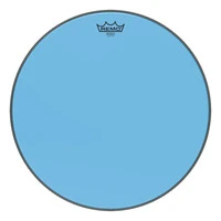 REMO BE-0318-CT-BU Emperor® Colortone™ Blue Drumhead, 18' цветной двухслойный прозрачный пластик, голубой