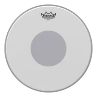 REMO CS-0114-10- CONTROLLED SOUND 14' COATED BOTTOM BLACK DOT матовый пластик с черным центром