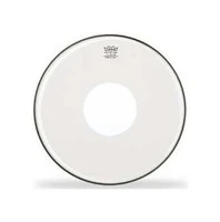 REMO CS-0314-00- Batter, CONTROLLED SOUND®, Clear, 14' Diameter, White Dot On Top, пластик, позрачный, с усиленным центром