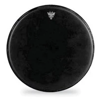 REMO ES-0814-10- EBONY 14' SUEDE AMBASSADOR черный двойной пластик