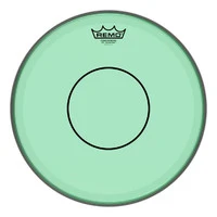 REMO P7-0314-CT-GN Powerstroke® 77 Colortone™ Green Drumhead, 14' двухслойный пластик,прозрачный, цвет зеленый, 14'