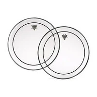 REMO PS-1322-00- PINSTRIPE 22' CLEAR BASS двойной прозрачный пластик