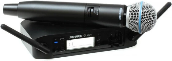Радиосистема (радиомикрофон) SHURE GLXD24RE/B58 Z2 2.4 GHz