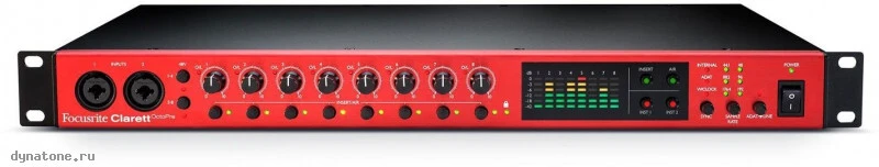 Микрофонный предусилитель FOCUSRITE Clarett OctoPre