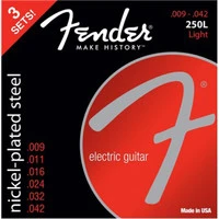 FENDER Super 250L NPS Ball End Strings (.009-.042 Gauges) 3-Pack Комплект струн