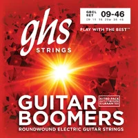 GHS GBCL GUITAR BOOMERS набор струн для электрогитары, никелированная сталь, 09-46