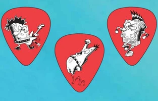 Набор медиаторов 6 шт. SPONGEBOB SBP-PUNKH