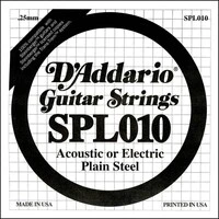 D'ADDARIO SPL010 Отдельная струна 0.010