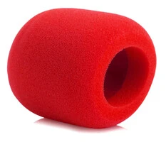 Xline Stand MW-RD Универсальная ветрозащита для микрофона, цвет красный